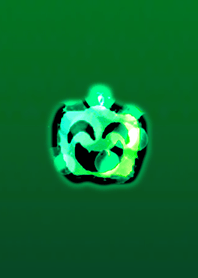 Pumpkin Ghost Emerald Green