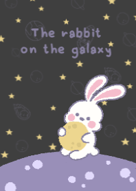 The rabbit on the galaxy : black