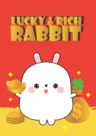 Lucky & Rich white rabbit Theme