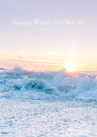 Sunset Water 599 Not AI