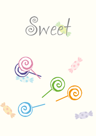 可愛甜美糖果