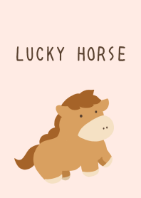 LUCKY HORSE THEME/LIGHT PINK
