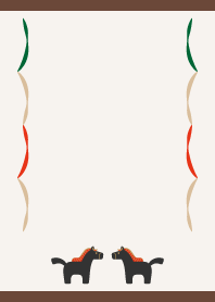 お馬さん01 茶色