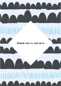 北欧の山・パターン