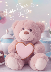 violet Teddy bear tea time 04_2