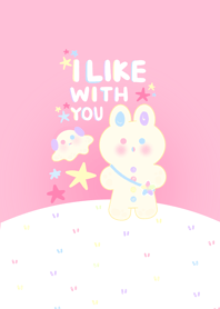 I like with you