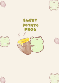simple frog sweet potato beige