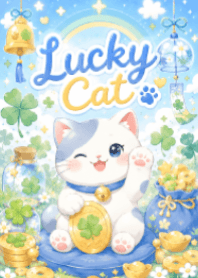Lucky Clover Sky Cat