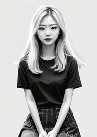 Sweet quiet girl - nice day f1c479