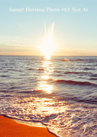 Sunset Horizon Photo #65 Not AI