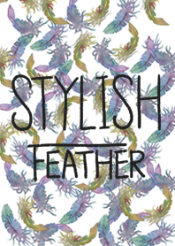 stylish feather