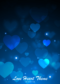 Love Heart Theme -BLUE-