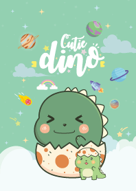 Dino Galaxy Baby Mint
