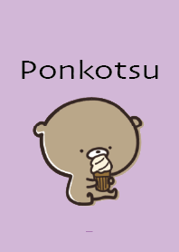 Purple : Honorific bear ponkotsu 4