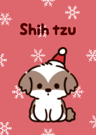 聖誕節西施犬！