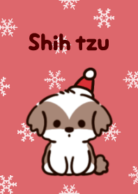 Christmas Shih Tzu!