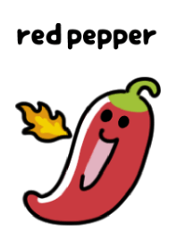 Cute red pepper Theme