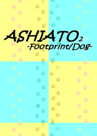 ASHIATO 2 -Dog-Yellow × Light blue