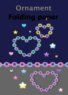 Folding paper(Ornament)
