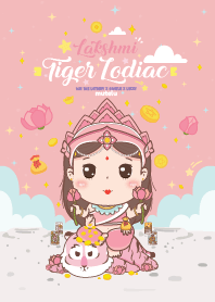 Lakshmi & Tiger Zodiac - Fortune