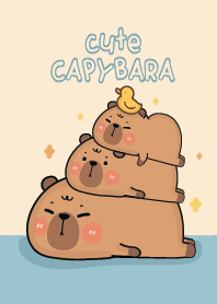 Capybaraaa! Blue