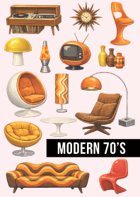 Modern 70's Design_purple2