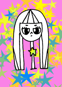 neck lady star shower P 1