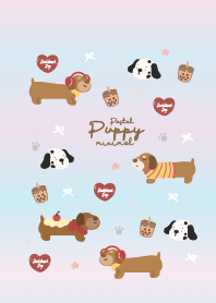 หมาน้อยน่ารักๆ สีพาสเทล!