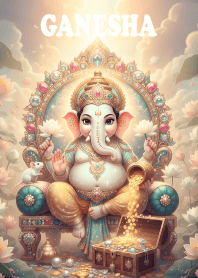 Ganesha: wealth, debt relief, 1
