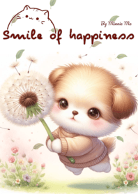 Smile of puppy NO.08