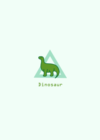 Classic green dinosaur