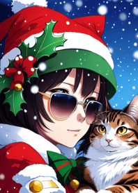 クリスマスサングラス