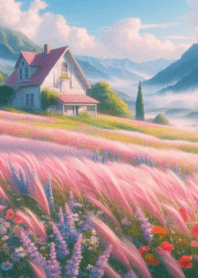 Beautiful nature  flower field no.26