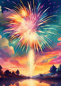 Beautiful Fireworks Theme#250