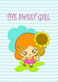 The sweet girl