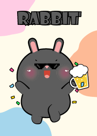 Black Rabbit Love Party Theme
