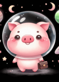 Cute little pig galaxy no.17