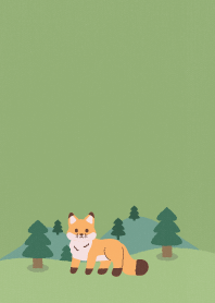 森林有只小狐狸