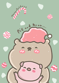 pig&bear : merry christmas