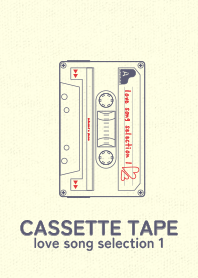 Cassettetape_love Signal red