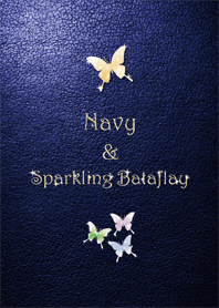 Navy & Sparkling Bataflay
