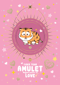 Tiger Year Amulet of Love... Pink