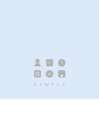 SIMPLE(white blue)V.275b