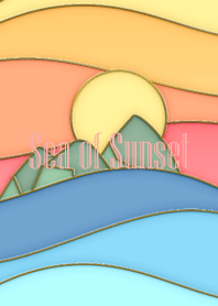 Sea of Sunset Enamel Pin 65