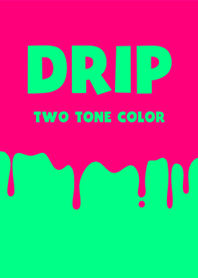 ドリップ ２トーン カラー スタイル 3