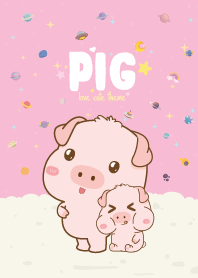 Pig Cute Theme Pink