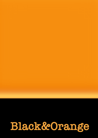 Simple Orange & Black no logo No.6-2