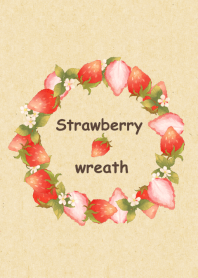 Strawberry wreath 2