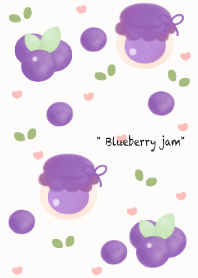 Sweet blueberry jam 4