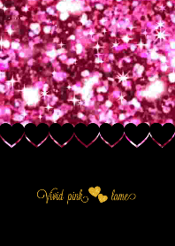 ♡大人可愛い♡Vivid Pink×Lame